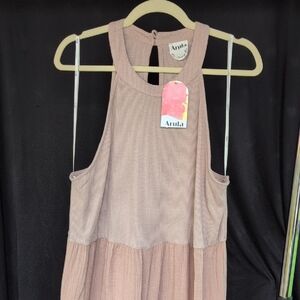 Arula Sleeveless Jumpsuit in Soft Pink
